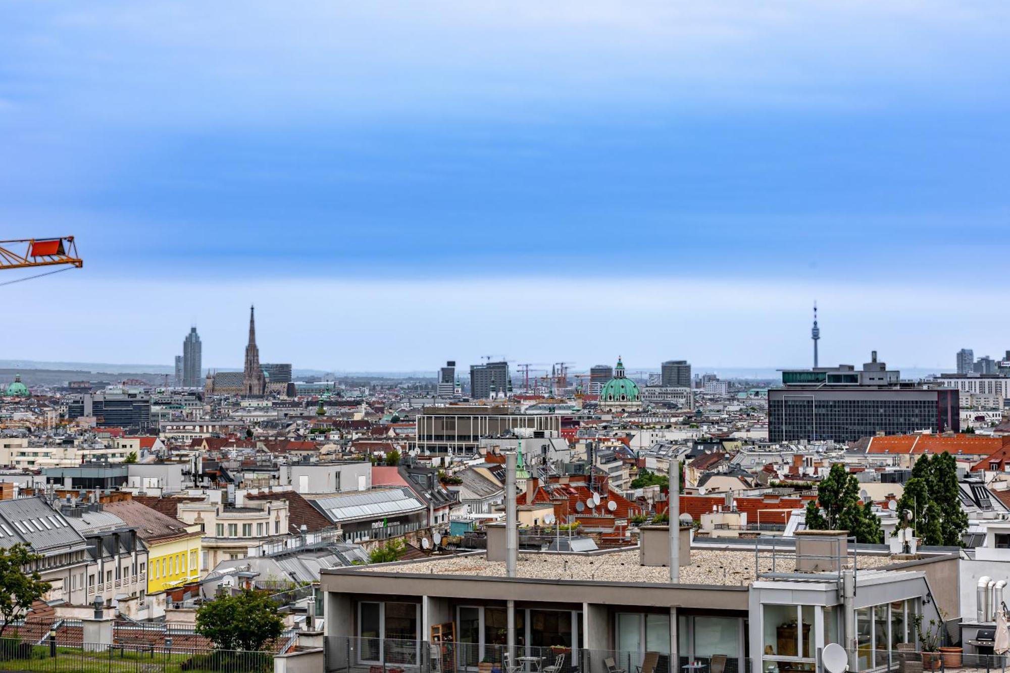 Vintage, View & Balcony By Jr City Apartments Wien Eksteriør bilde